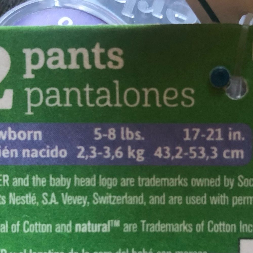 Gerber Baby Boy Pull-On Pants, 2-Pack (Newborn) - Picture 9 of 11